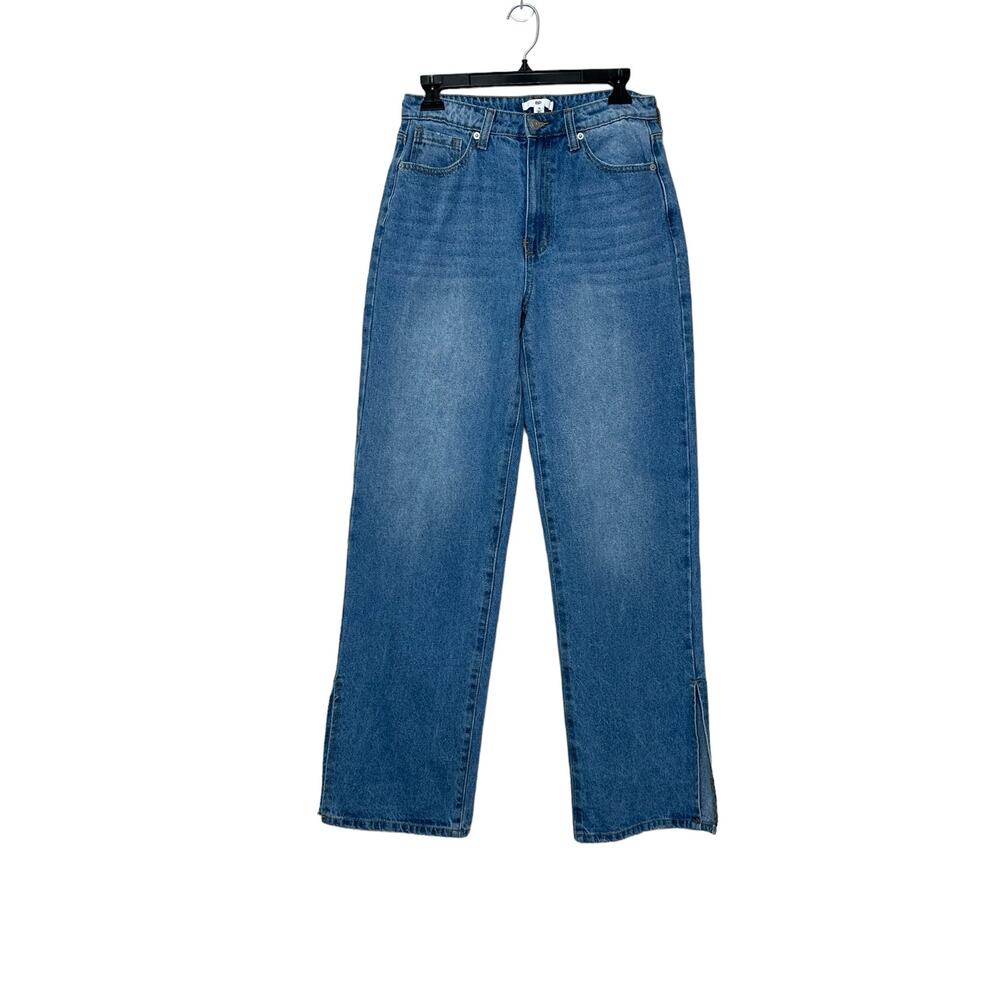 BP blue 100% cotton wide leg jeans size 28